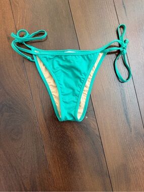 J.Crew playa green small bikini bottom women swim bathing suit